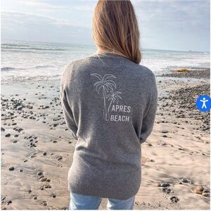 EUC BEACHLY APRES BEACH CARDIGAN LIMESTONE. Size Small/Medium. Sold out online.